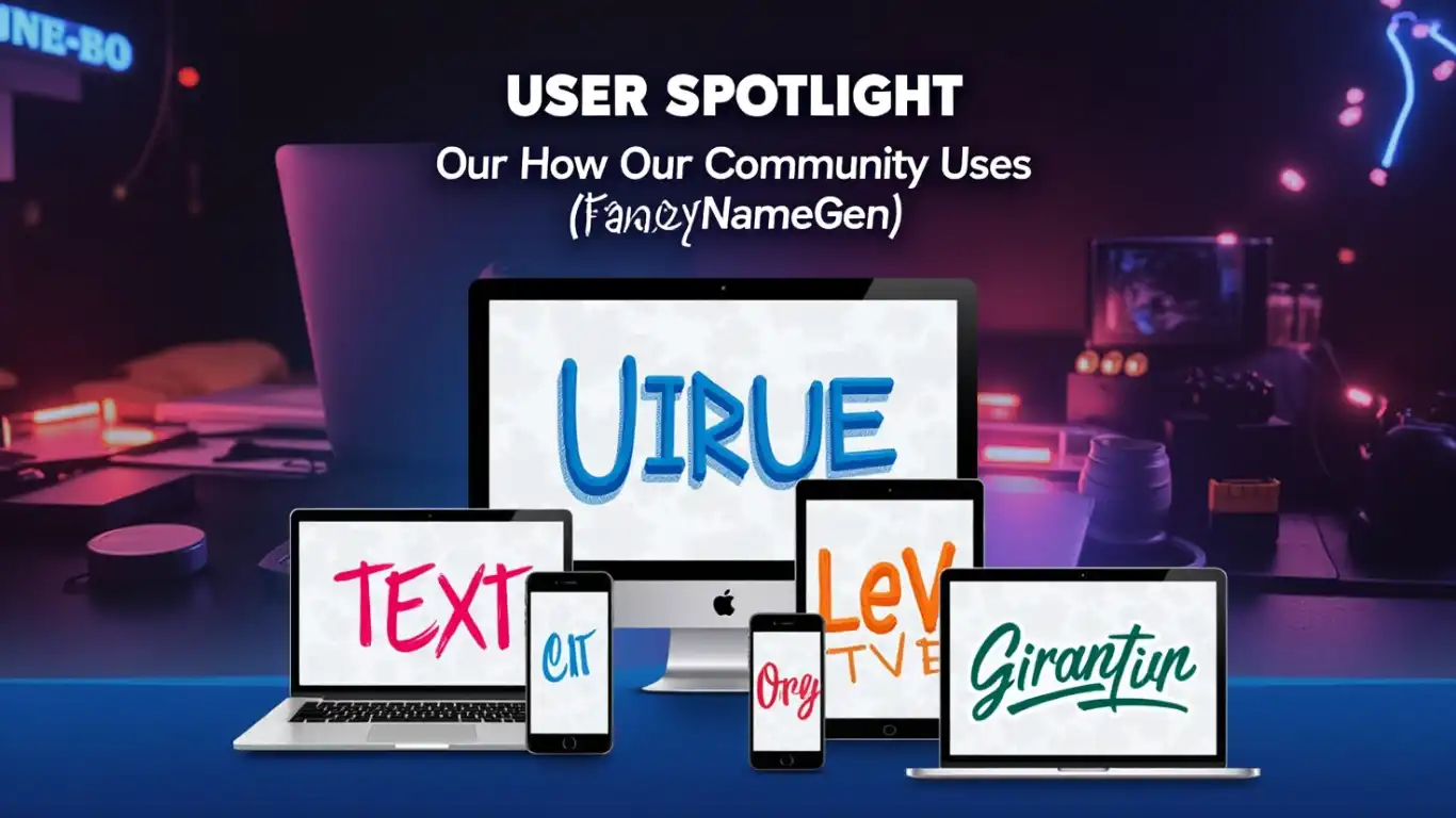 User Spotlight How Our Community Uses FancyNameGen Feature stories or testimonials from users who love your tool